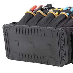 CLC 13 in. W X 18 in. H Ballistic Polyester Backpack Tool Bag 38 pocket Black/Blue 1 pc