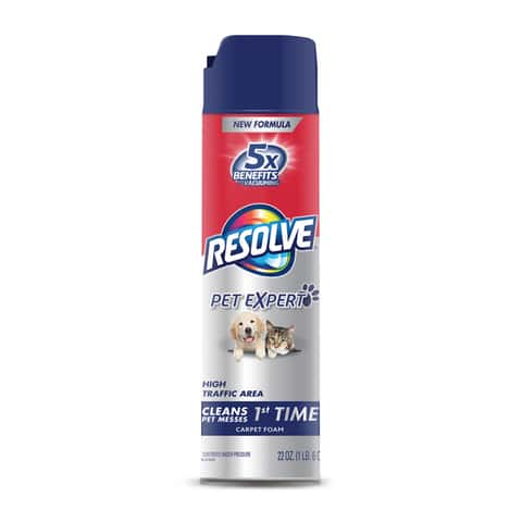 Resolve High Traffic Carpet Cleaner 22 oz Foam - Ace Hardware