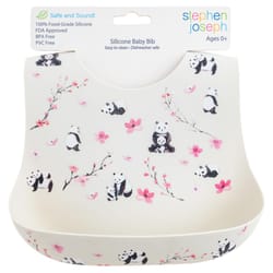 Stephen Joseph Panda Bib Silicone 1 pk