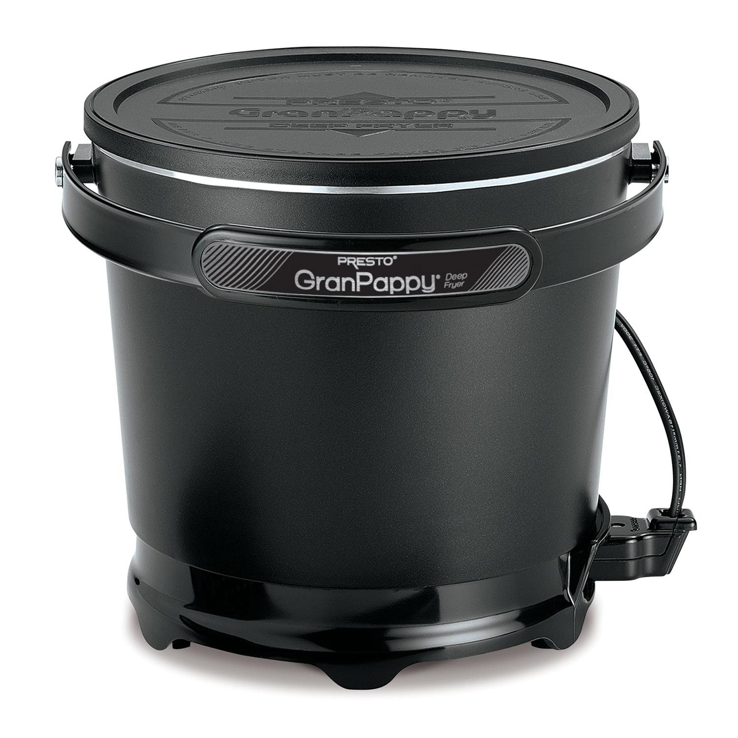 Photos - Fryer Presto Gran Pappy Black 6 cups Deep  05411 