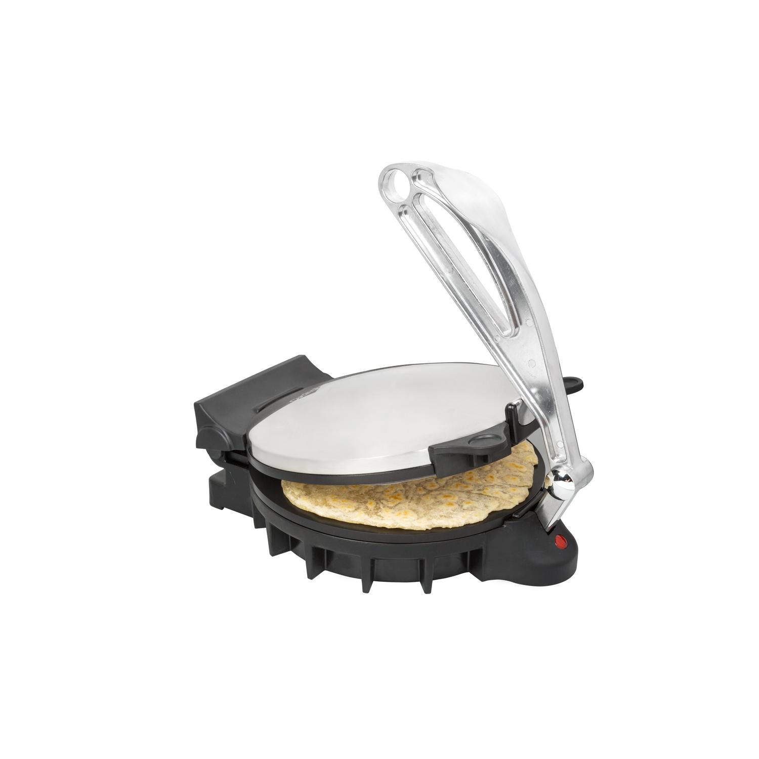 CucinaPro Black Aluminum Flatbread and Tortilla Maker Sansujyuku sansujyuku.com