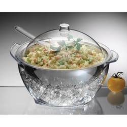 Prodyne Clear Acrylic Iced Salad Bowl 4 qt