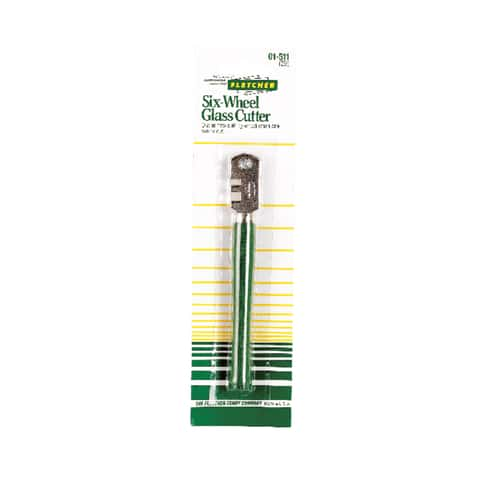 Fletcher Six-Wheel Glass Cutter Green