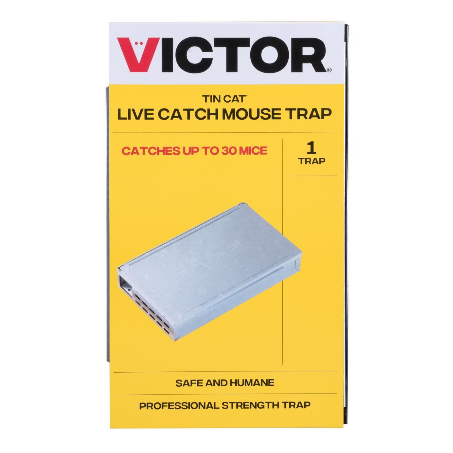 Victor Tin Cat Multiple Catch Animal Trap For Mice 1 pk