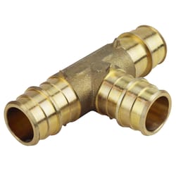 Apollo PEX-A 3/4 in. Expansion PEX in to X 3/4 in. D Barb Brass Tee