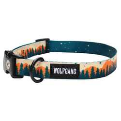 Wolfgang Multicolored OverLand Polyester Dog Collar Small