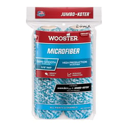 Wooster Jumbo-Koter Microfiber 4-1/2 in. W X 3/8 in. Paint Roller Cover 2 pk