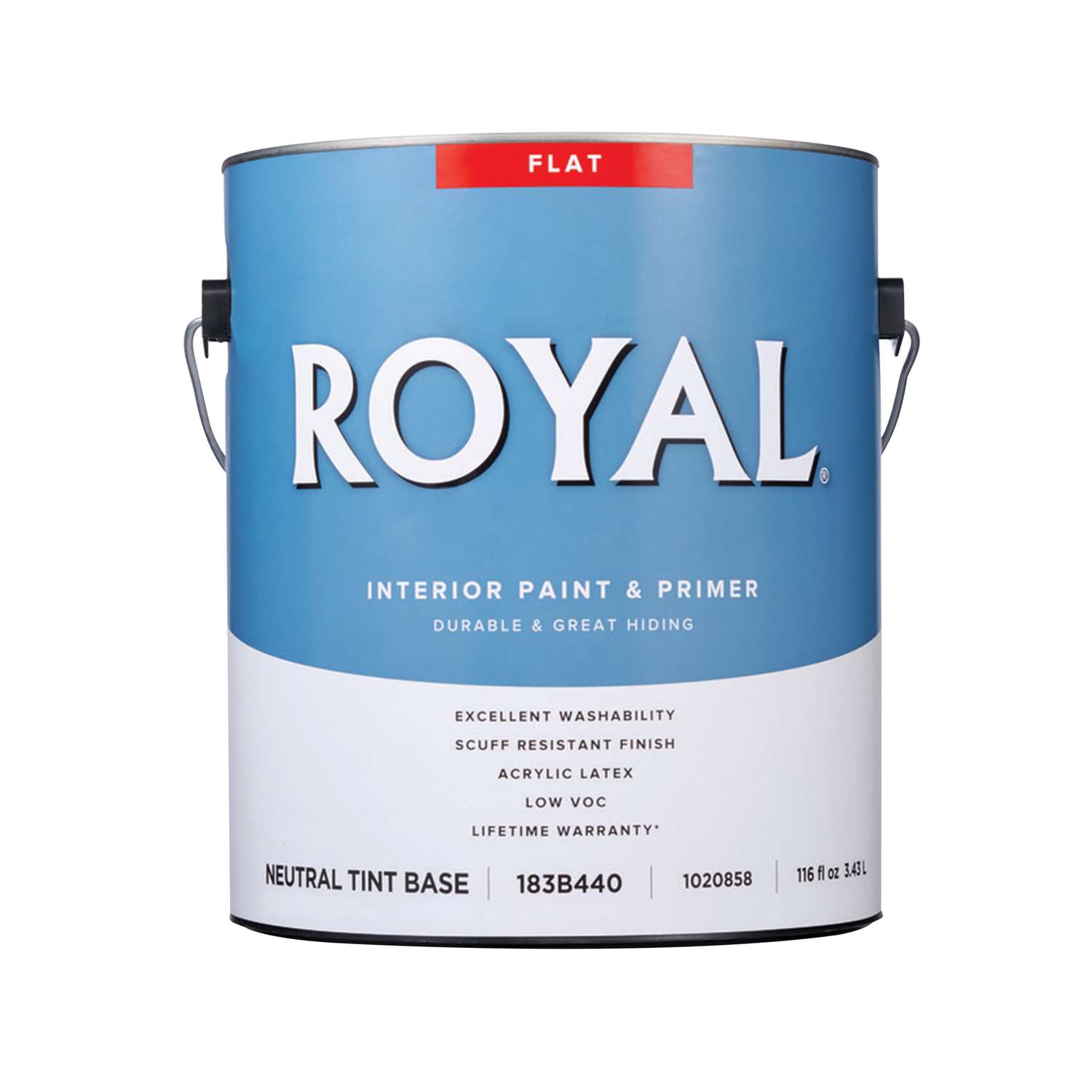 Royal Flat Tint Base Neutral Base Paint Interior 1 gal. Ace Hardware