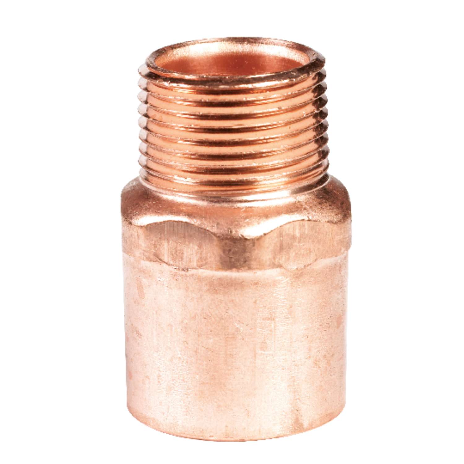 Mueller Streamline 1 in. Copper T X 3/4 in. D MIP Copper Pipe Adapter