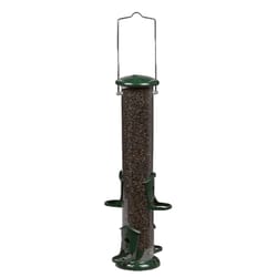 Audubon Finch 1.5 lb Metal Thistle Tube Bird Feeder 4 ports