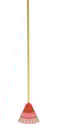 ACE 54.5 in. 14 Tine Poly Rake Wood Handle