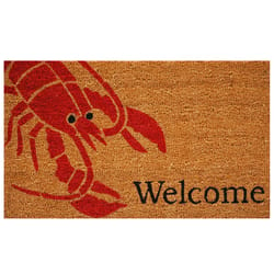 Calloway Mills 1.42 ft. W X 2.42 ft. L Multi-color Casual Coir Door Mat