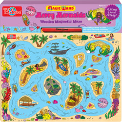 T.S. Shure Magic Wand Merry Mermaids Magnetic Maze Multicolor