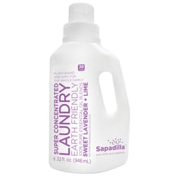 Sapadilla nice little eco-cleaners Lavender & Lime Scent Laundry Detergent Liquid 32 oz 1 pk