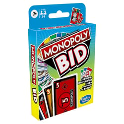 Hasbro Monopoly Bid Cards Game 110 pc