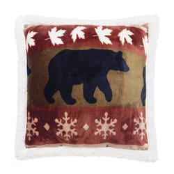 Carstens Inc 18 in. H X 18 in. L Multicolored Polyester Pillow