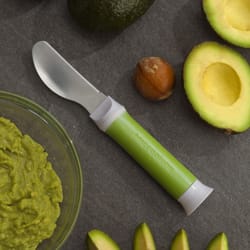 Microplane Green Plastic/Stainless Steel Avocado Tool