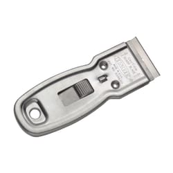 Hyde 1-1/2 in. W Steel Single-Edge Glass Scraper