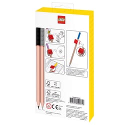 LEGO Classic Iconic Colored Pencils with Topper Wood/Plastic 12 pk