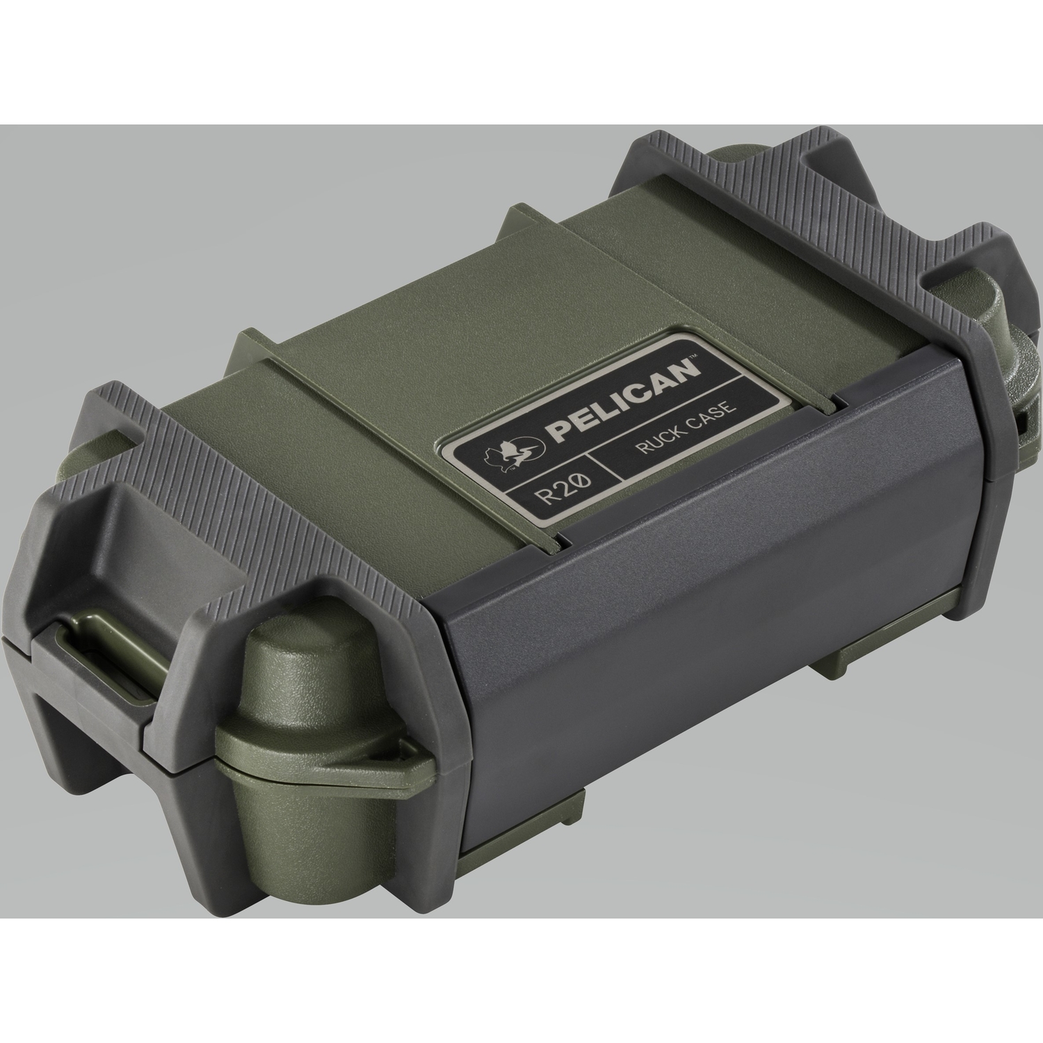 Pelican 4.83 in. W X 2.88 in. H Ruck Case Impact-Resistant Poly Green ...