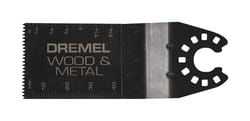 Dremel Multi-Max 1-1/4 in. Bi-Metal Wood and Metal Flush Cut Blade 1 pk