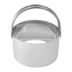 R&M International 3 in. Biscuit Cutter Silver 1 pc