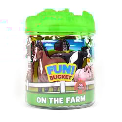Sunny Days Fun Buckets Playset Multicolored 56 pc
