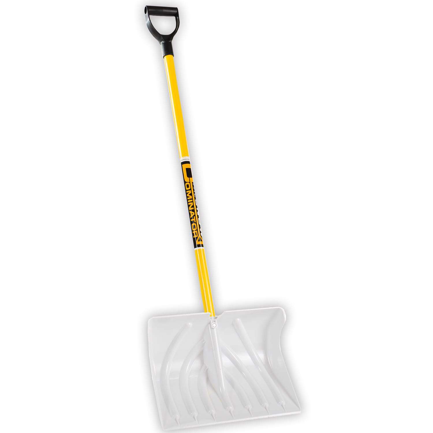 The Snowplow The Snow Dominator 18 in. W X 57.5 in. L Poly Snow Shovel Ace Hardware