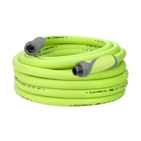 Legacy Flexzilla SwivelGrip 5/8 in. D X 50 ft. L Garden Hose Green Legacy Flexzilla SwivelGrip 5/8 in. D X 50 ft. L Garden Hose Green