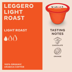 Instant Leggero Light Roast Espresso Capsules 10 pk