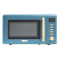 Haden Dorchester 0.7 cu ft Blue Microwave 700 W