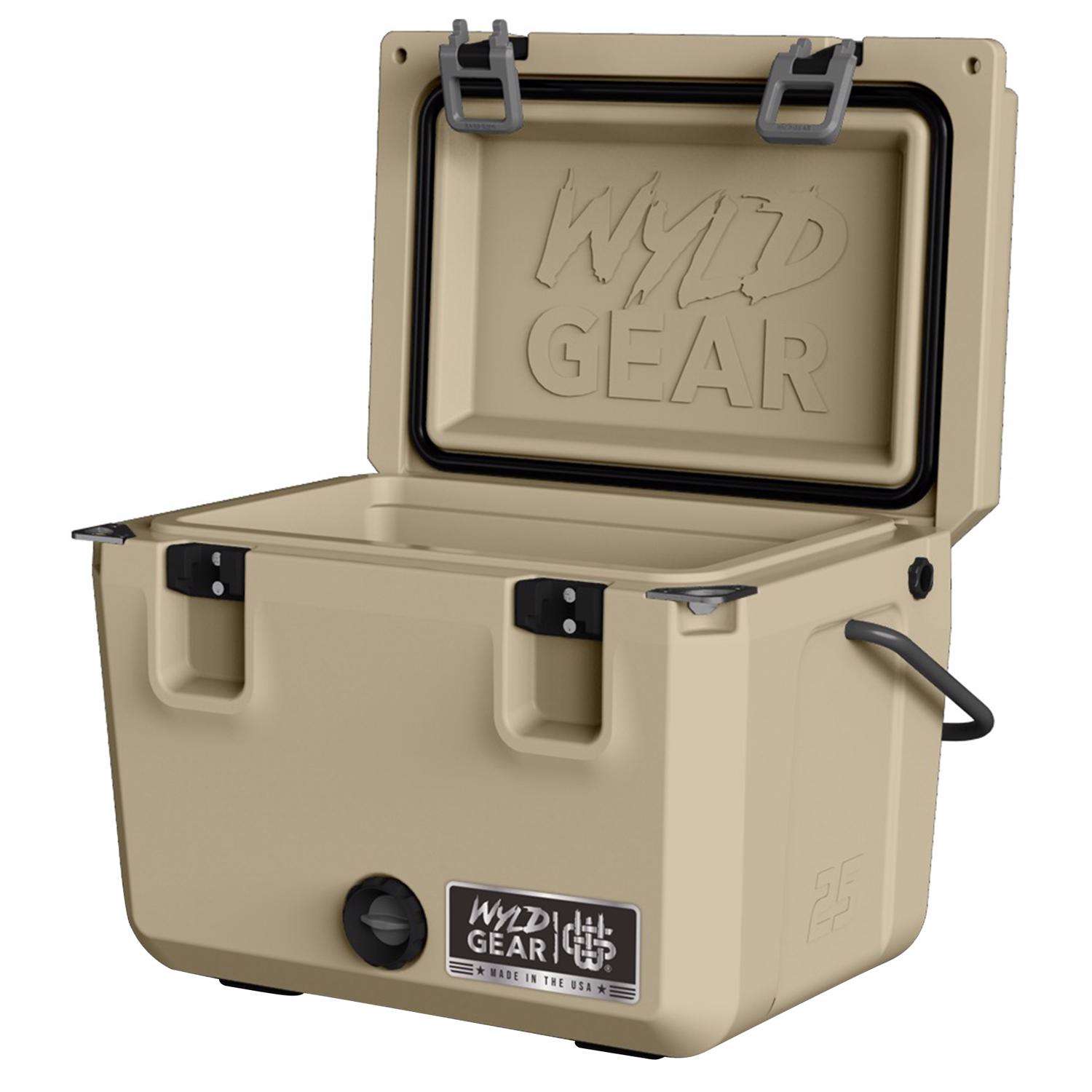 Wyld Gear Freedom Series Tan 25 qt. cap. Hard Cooler Ace Hardware