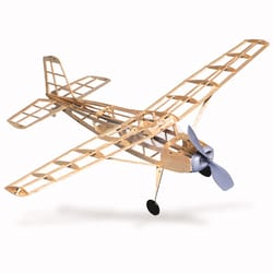 Guillow's Cessna Bird Dog Glider Flying Model Kit Brown