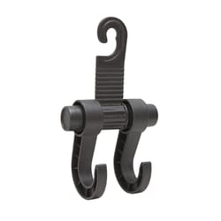 Maxsa Black Twin-Hanger 1 pk