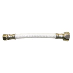 Ace 3/8 in. Compression X 1/2 in. D FIP 24 in. PVC Faucet Supply Line