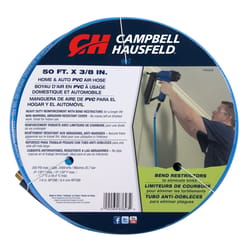 Campbell Hausfeld 50 ft. L PVC Air Hose 300 psi Blue