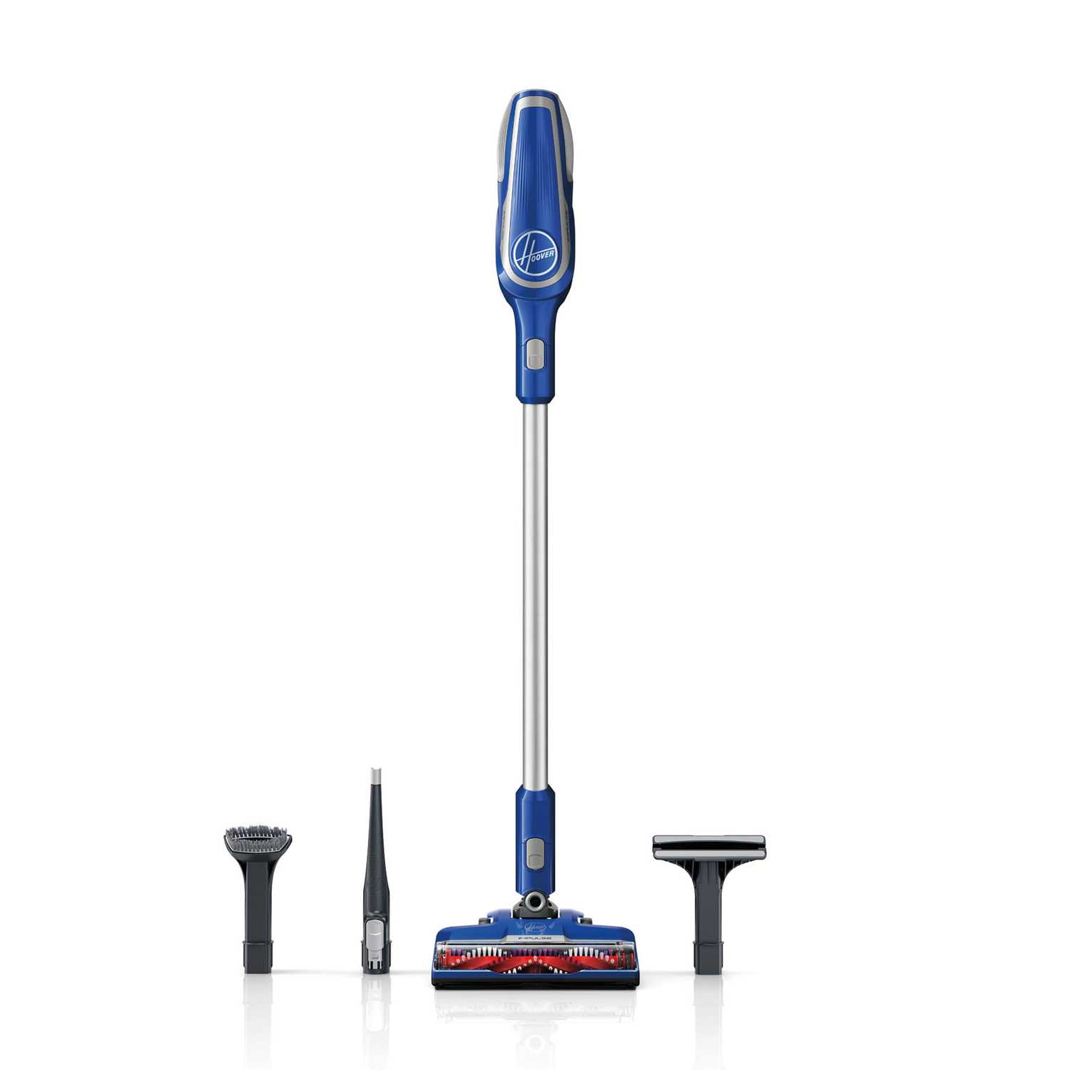 Hoover Bagless Cordless Upright Vacuum 4 amps Standard Blue Ace Hardware