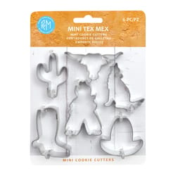 R&M International Silver Steel Cookie Cutter Set