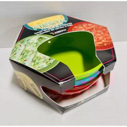 Arrow Home Products Fiesta Assorted Plastic Serving Bowl Set 3 pc
