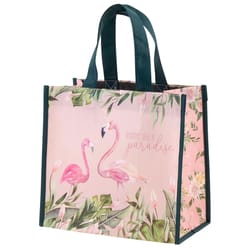 Karma Flamingo Recycled Gift Bag Polyethylene Terephthalate 1 pk