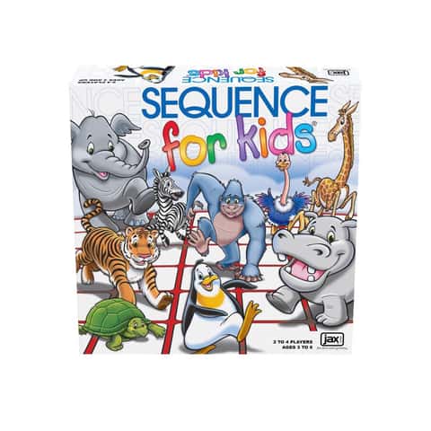 Jax Sequence Letters Board Game for Kids