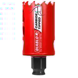 Diablo Snap-Lock Plus 1-5/8 in. Carbide Tipped 2-3/8 in. L X 3/8 in. D Hole Saw