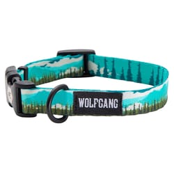 Wolfgang Multicolored GreatEscape Polyester Dog Collar Small