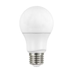 Satco . A19 E26 (Medium) LED Bulb Natural Light 60 Watt Equivalence 4 pk