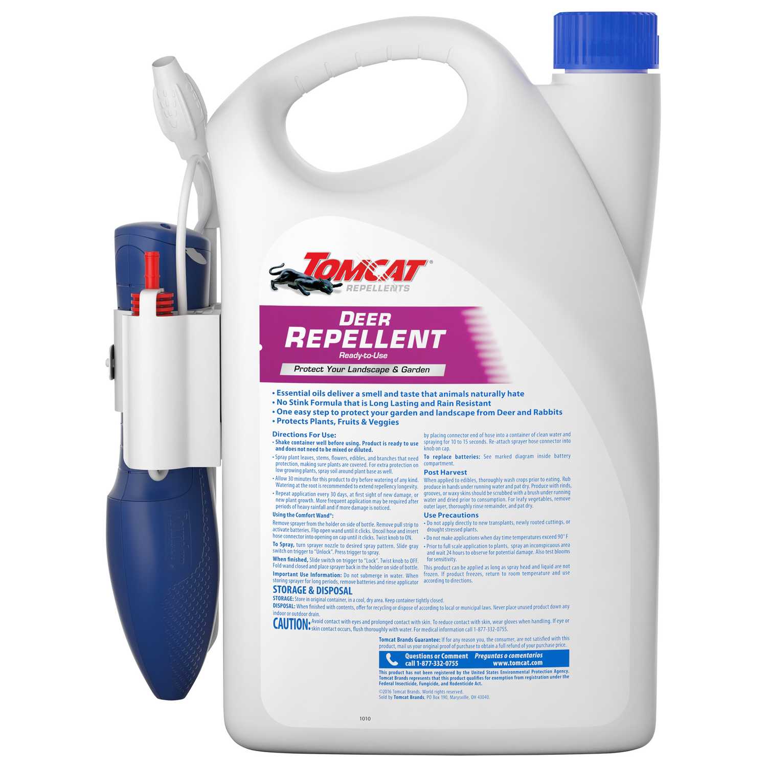 Tomcat Comfort Wand Animal Repellent Liquid For Deer 1 gal. Ace Hardware