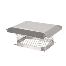 HY-C Shelter various in. Galvanized Stainless Steel Chimney Cover