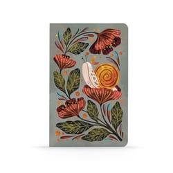 Denik 5 in. W X 8 in. L Sewn Bound Multicolored Moonlight Snail Notebook