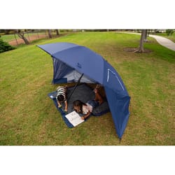 sport brella Blue 108 in. D Compact Umbrella