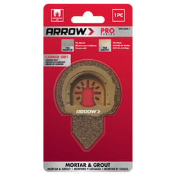 Arrow Pro High Carbon Steel Semi-Circle Grout and Mortar Remover Multi-Material 1 pc