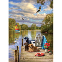 Cobble Hill Dog Day Afternoon Jigsaw Puzzle 1000 pc